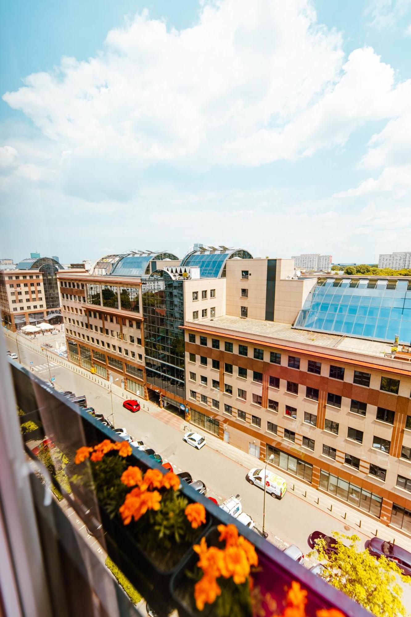 وارسو Industrial 9Th Floor Central Apartment With Balcony And Views المظهر الخارجي الصورة